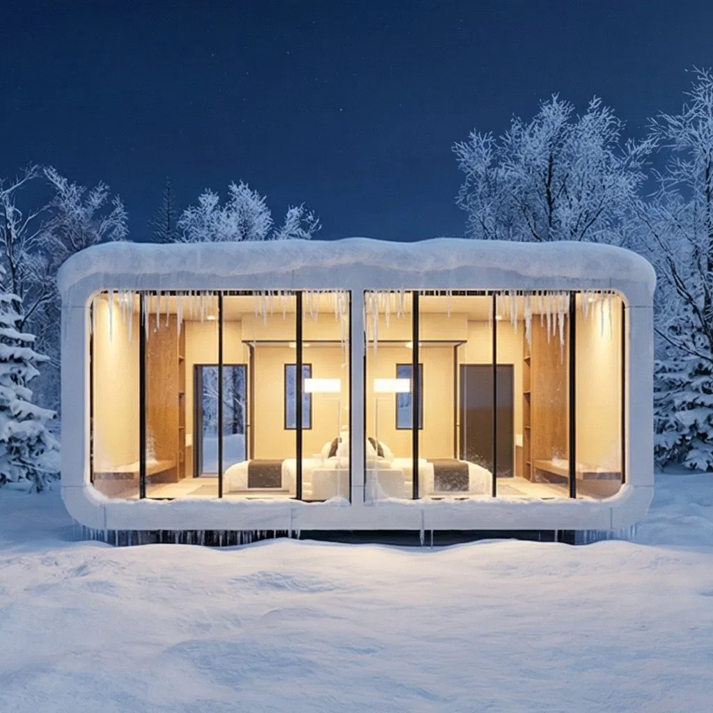 Zx-02 Tiny Luxury Eco-Friendly Prefab Container Prefabricated Modular Expandable Capsule Smart Home Portable Mobile Residential Home