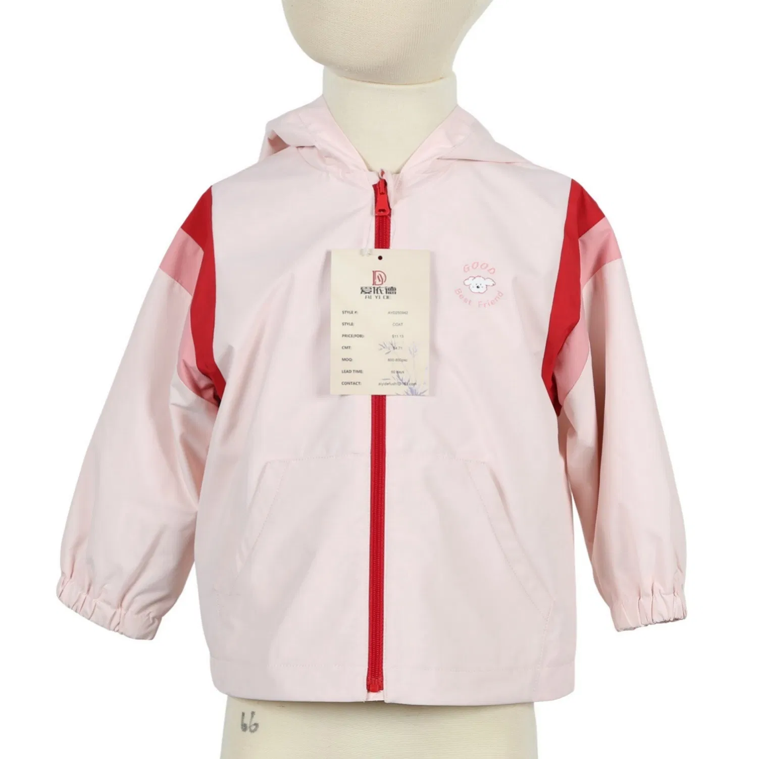 Windproof Wholesale Functional High-Performance Windbreaker Jacket with Hood for Hikers