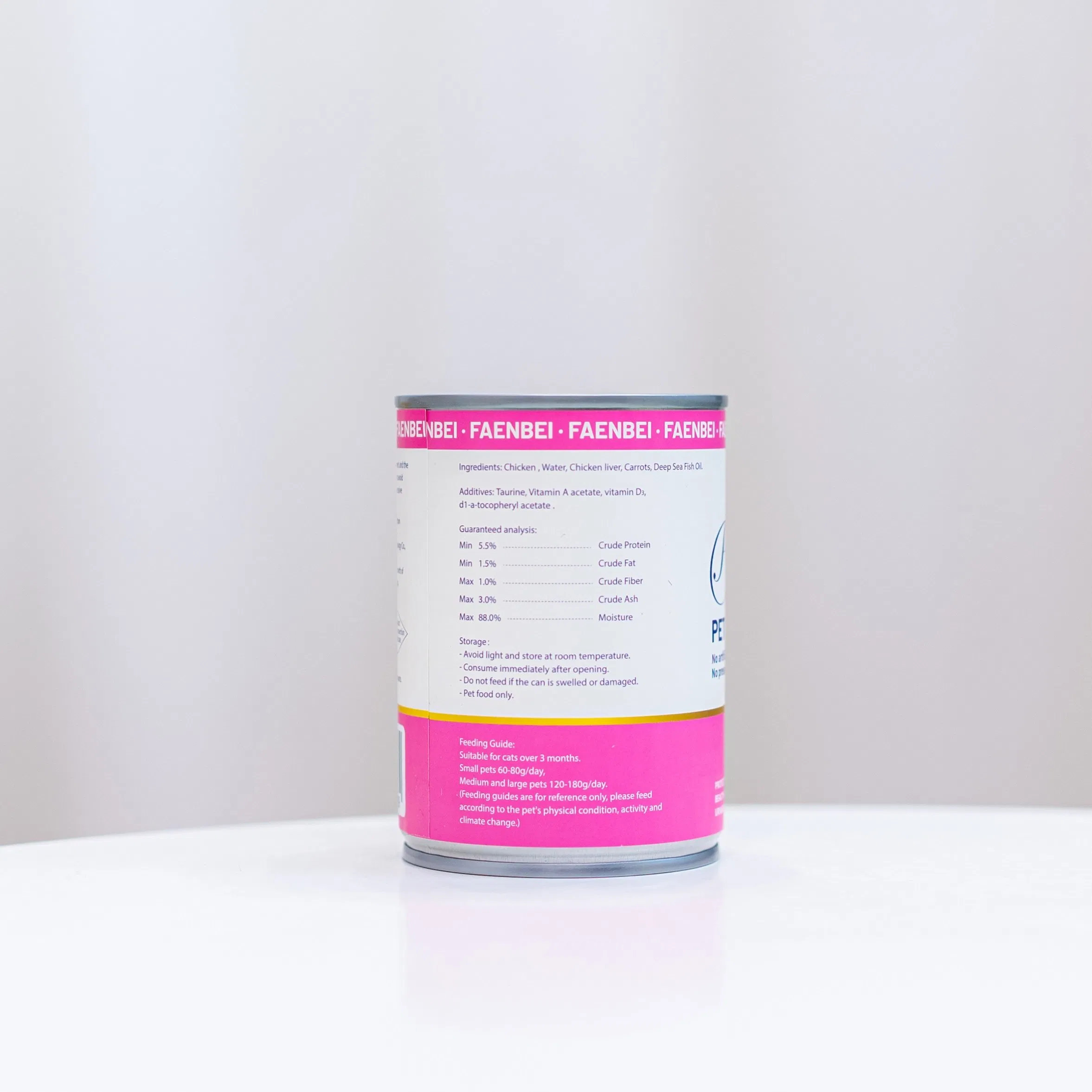 Pet Wet Food Center Professional Factory 375g Cat Canned Food Selling in Southeast Asia