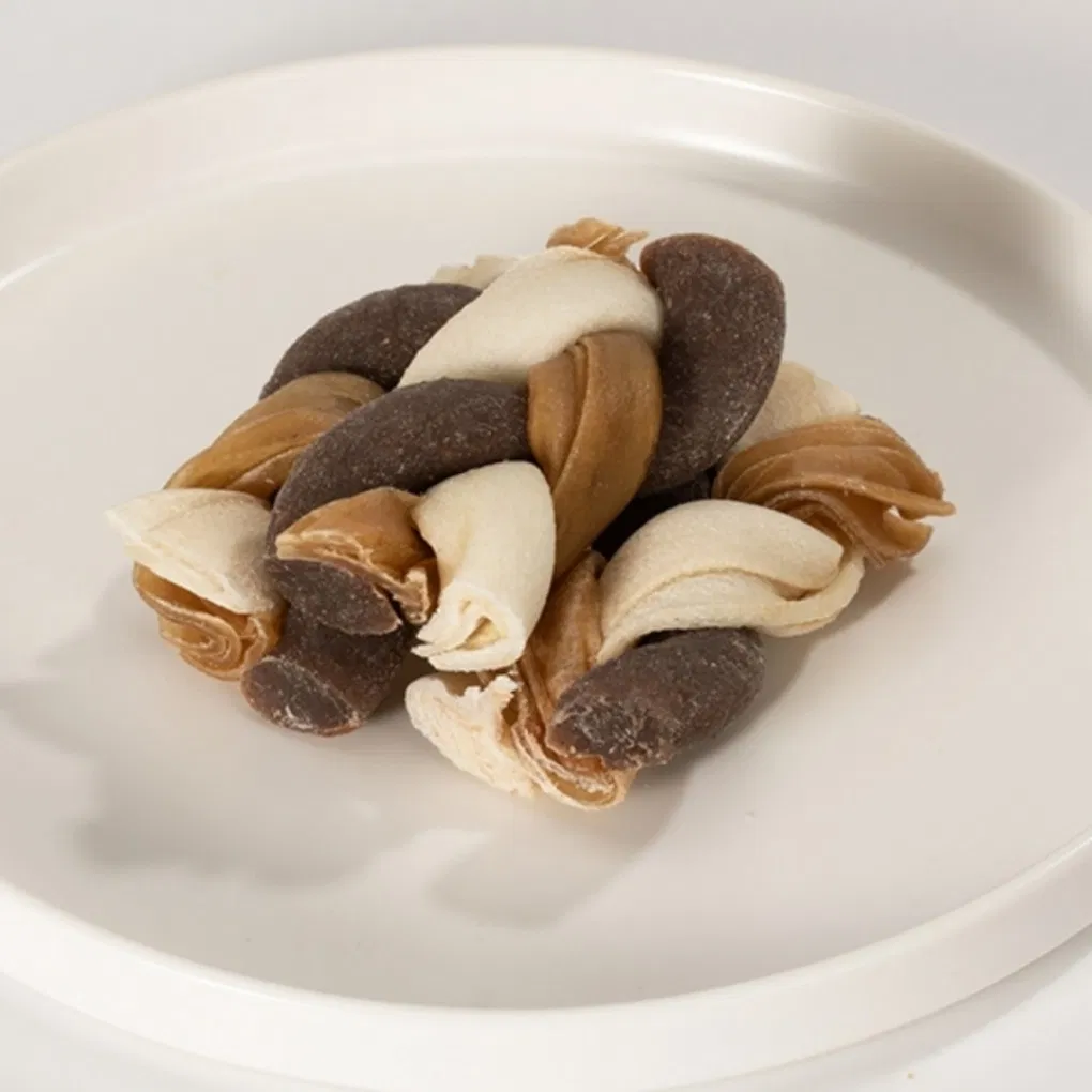 Weight - Management Food Beef and Rawhide Braids Pet Treats