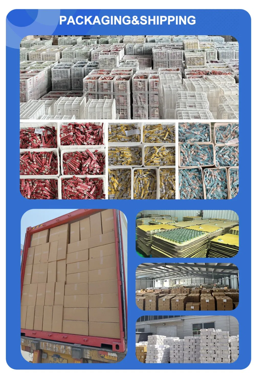 Packaging and Shipping