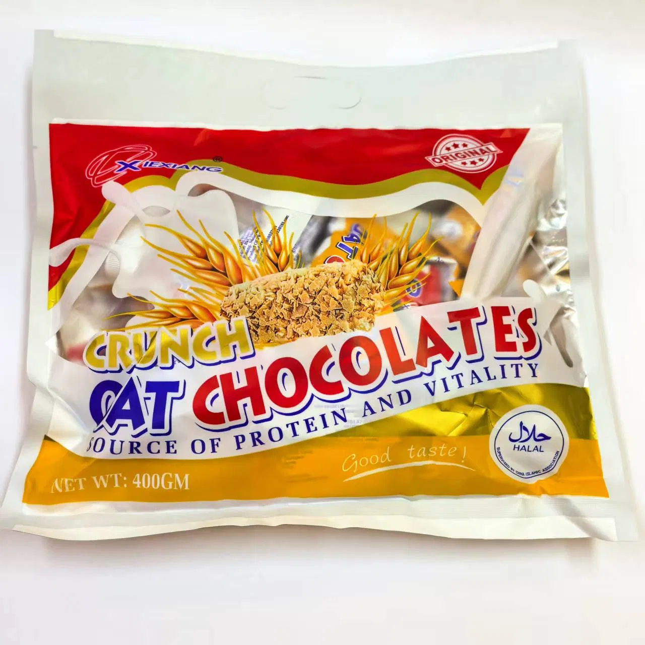 High Fiber Oat Chocolate Treat with Gourmet Dark Chocolate