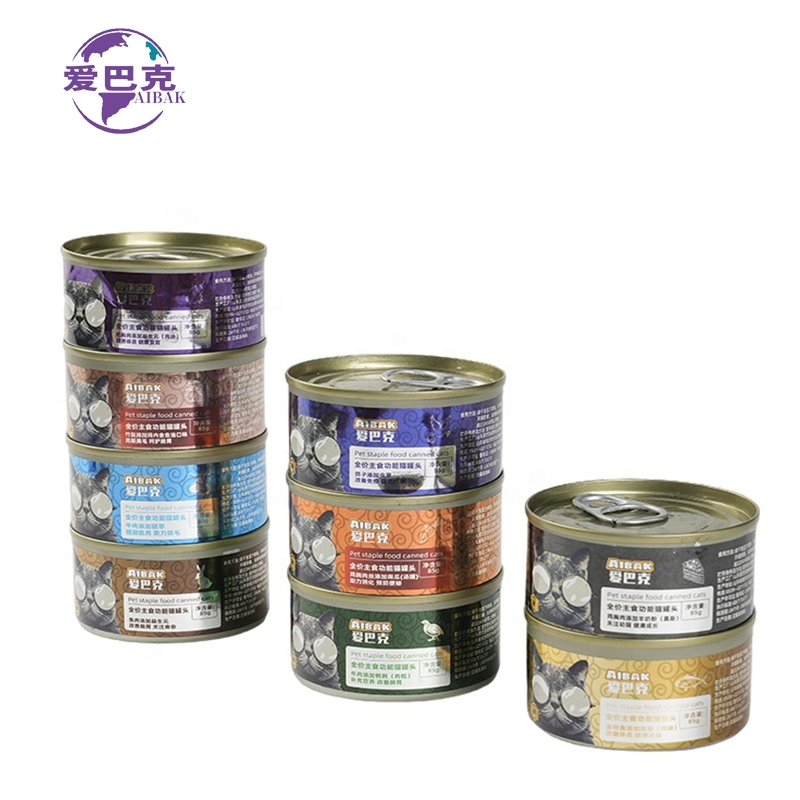 Nutritious Wet Food Canned Cat Food for High-Protein Diets