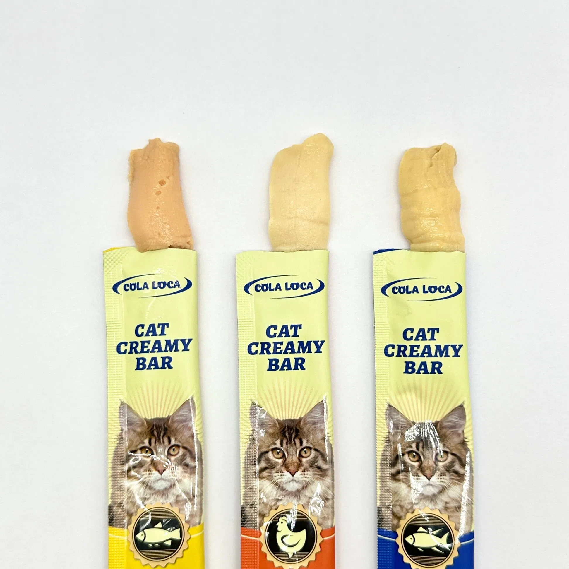 High Protein Cat Liquid Treat Food 15g Cat Wet Food OEM ODM Wholesale Bulk