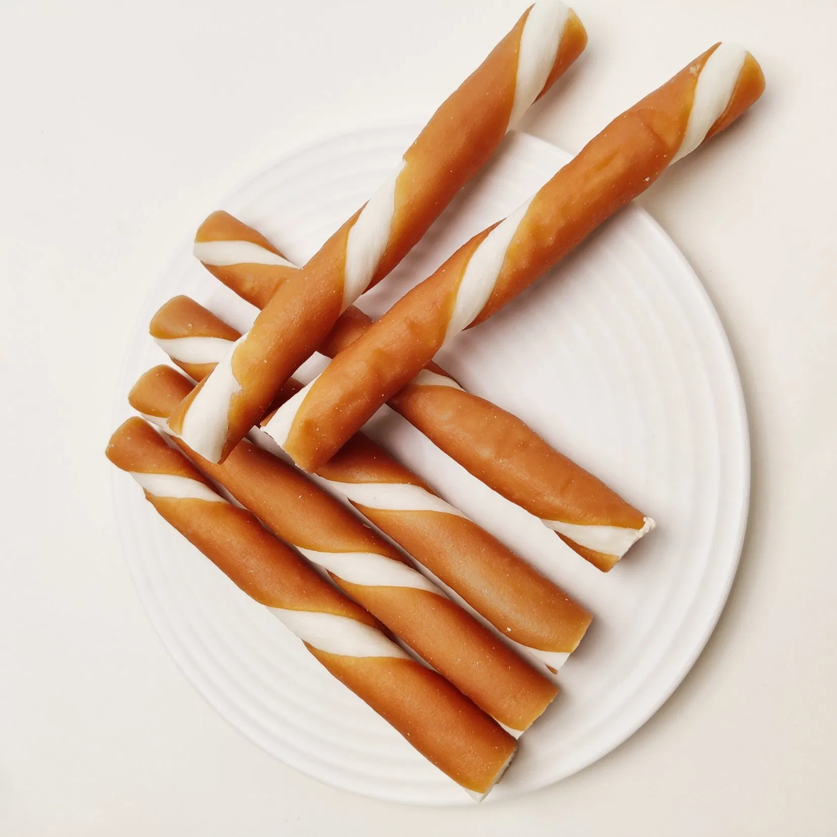 Dental Care Chicken Rawhide Collagen Bars Pet Food Dog Cat Snacks Collagen