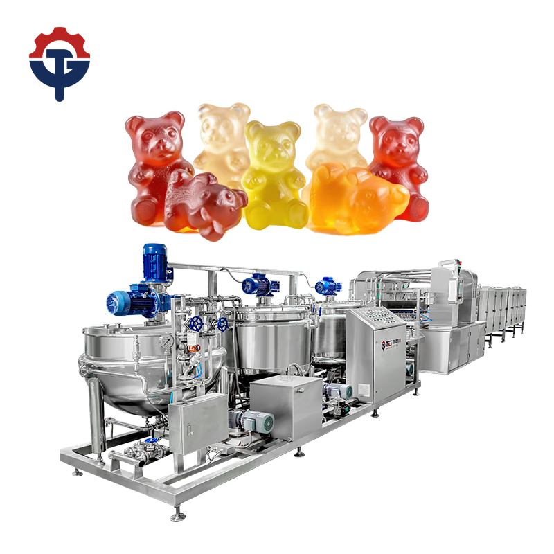 Tg China Vitamin Supplement Gummy/Jelly Candy Production Line Functional Candy Manufacturing Machines
