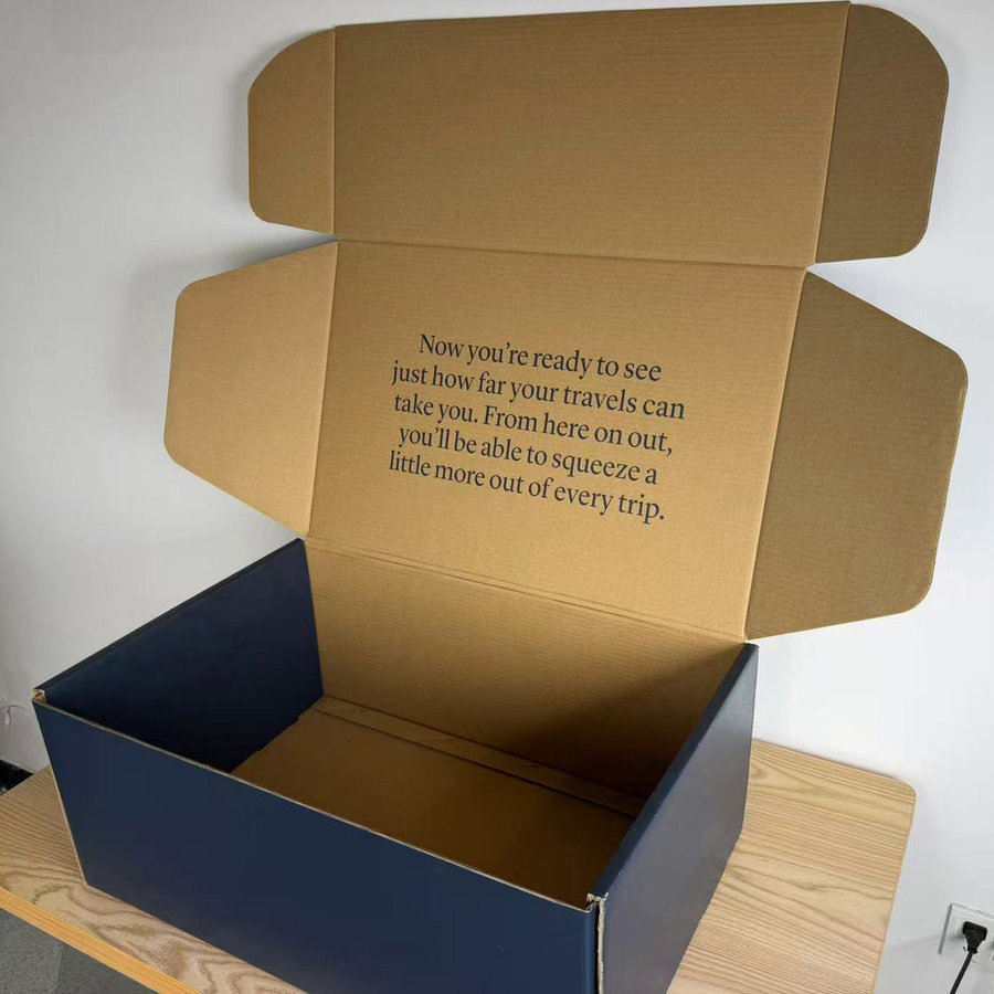 Eco-Friendly Recyclable Custom Printed Cardboard Clothes Packaging Paper Box