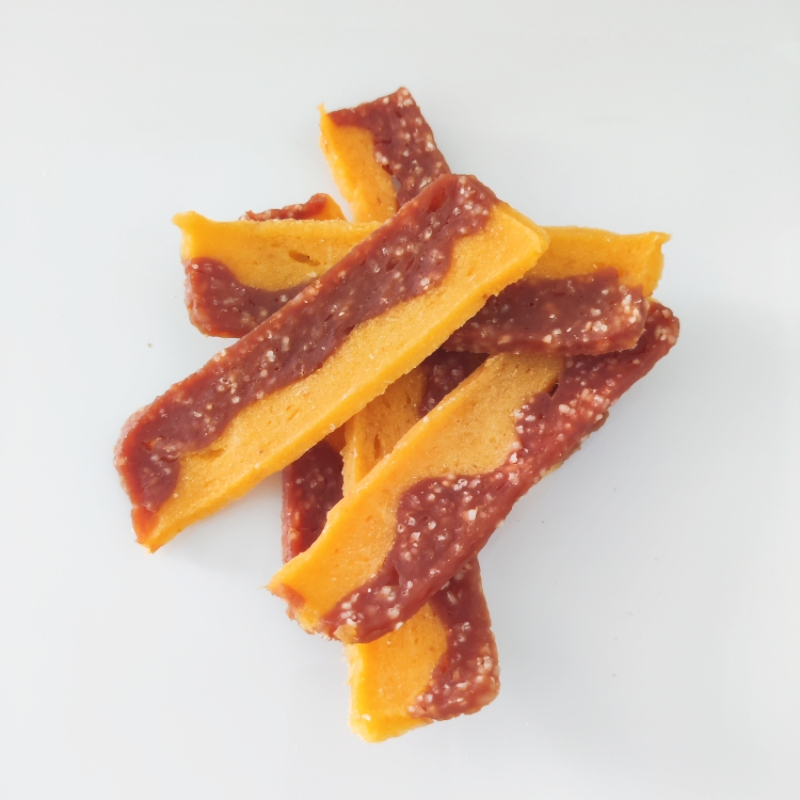 Organic Duck Wheat Oat Long Strips Pet Food Dog Cat Snacks Tasty