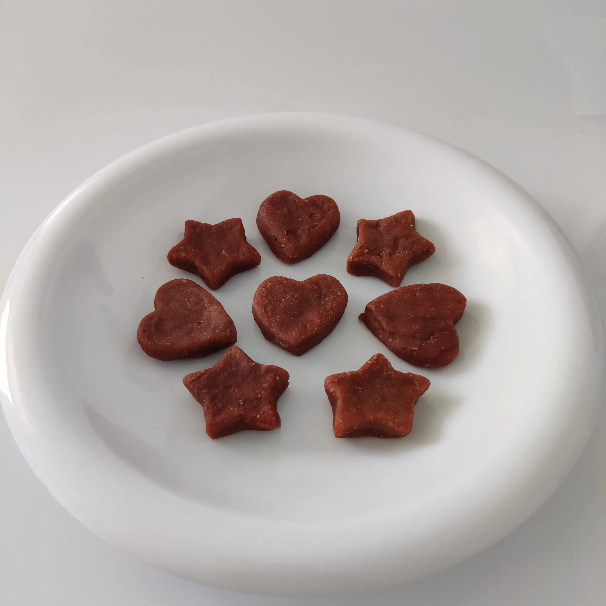 Chewy Duck Heart Jerky Snacks Dogs Cats Dental Care Wholesome Pet Food