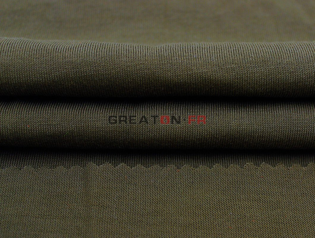 En11611 Fr OEM/ODM Flame Retardant 210GSM~230GSM Single Jersey Modacrylic Tencel Fabric for Functional T-Shirt