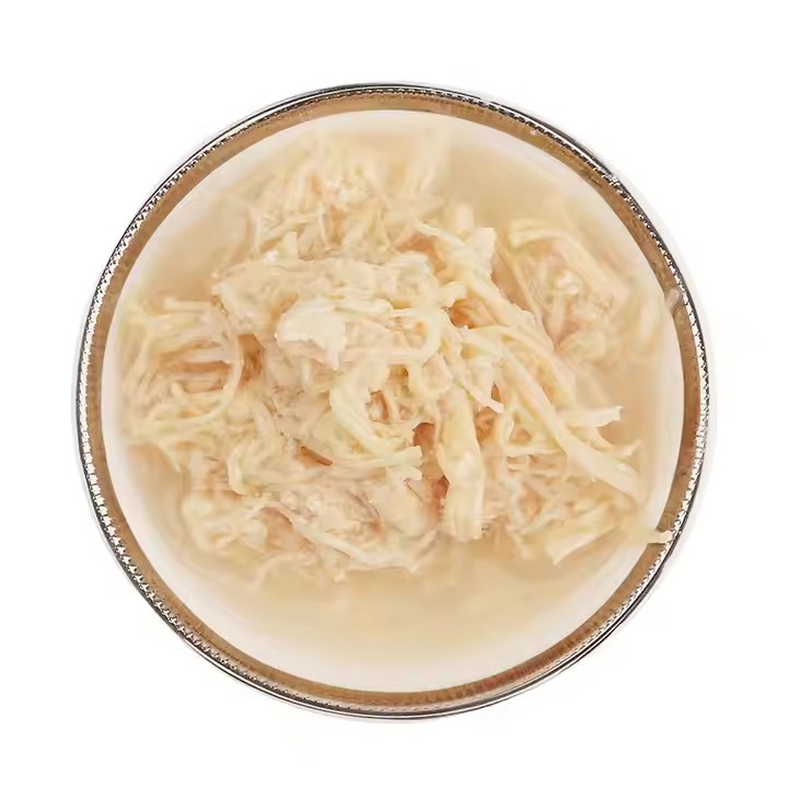Customized Sales of High Protein Tuna Chicken Flavor Pet Food Canned Nutrition Delicious Cat and Dog Snacks