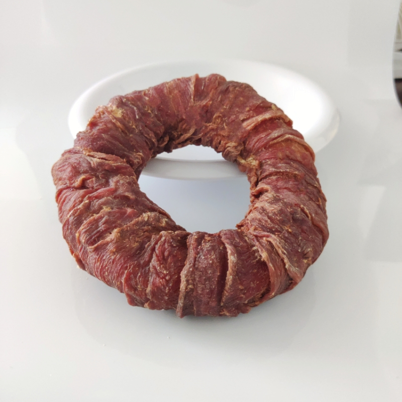 Dog Cat Pet Food Duck Cowhide Snacks OEM Service Dental Care Delight