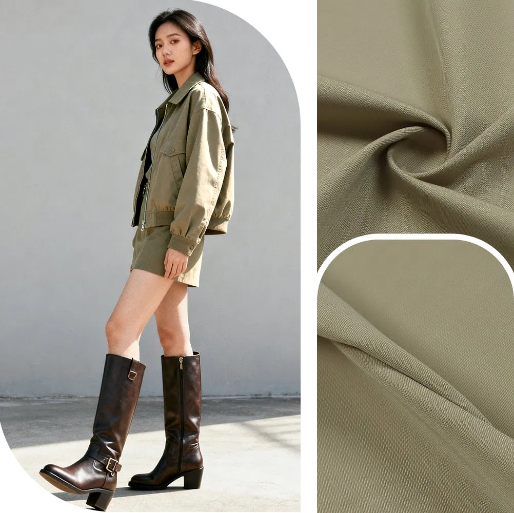 Ready Stock S8058 Woven 150d*150d 100% Polyester Memory-Like Functional Fabric 2/2 Twill for Outdoor Outdoor Windbreaker Jacket &amp; Coats