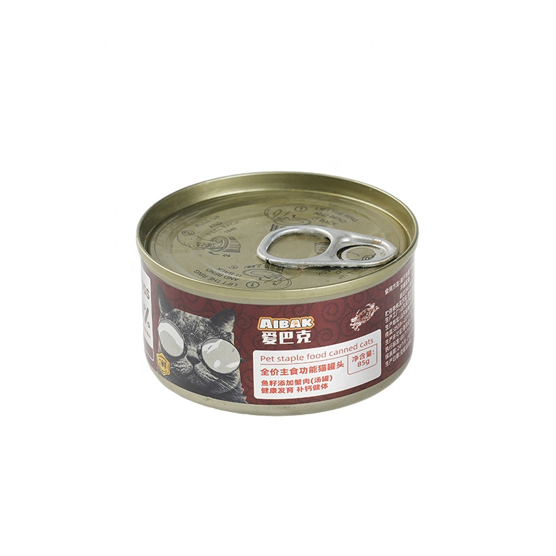 Nutritious Wet Food Canned Cat Food for High-Protein Diets