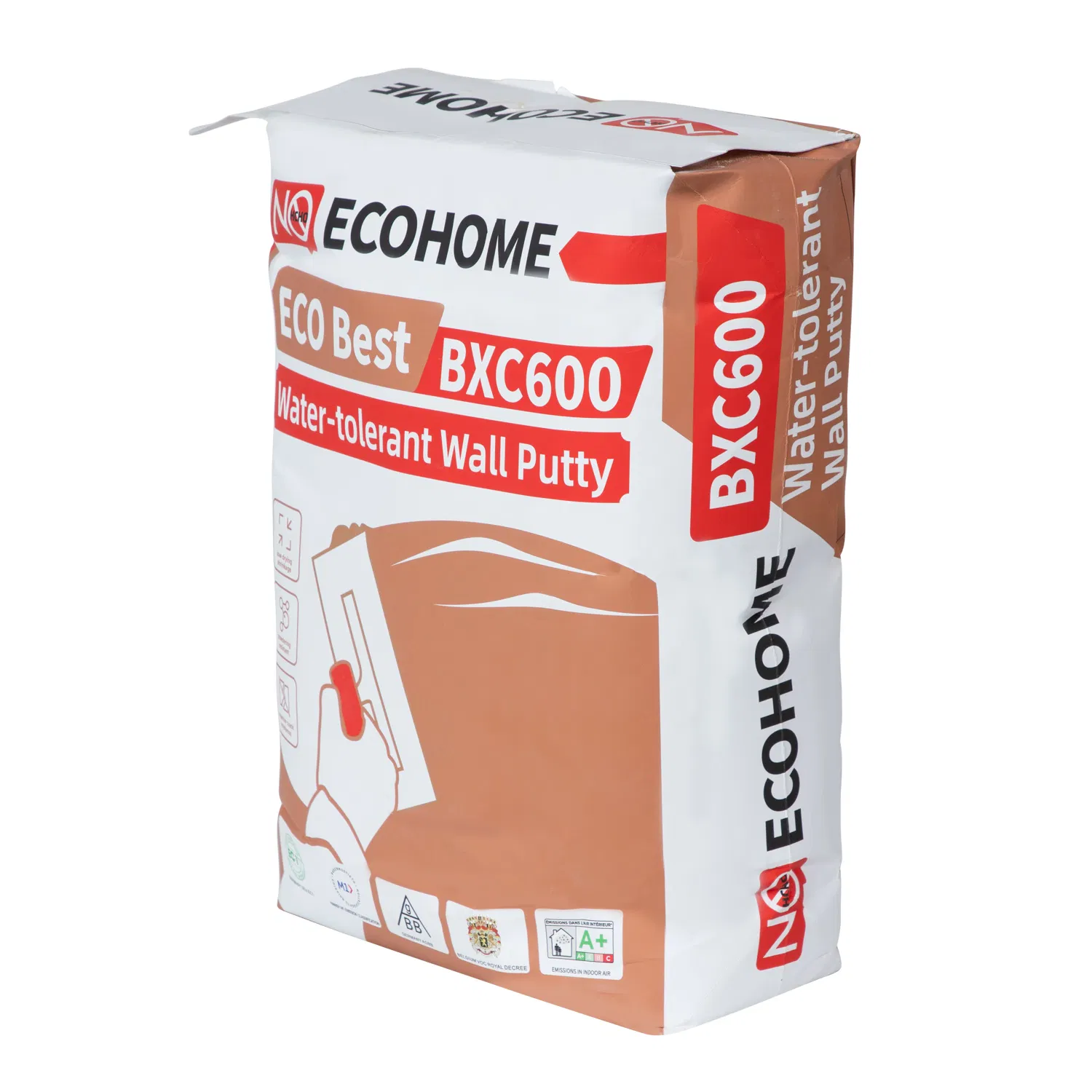 Eco-Friendly Bxc890 Water-Resistant Wall Putty for Superior Finish