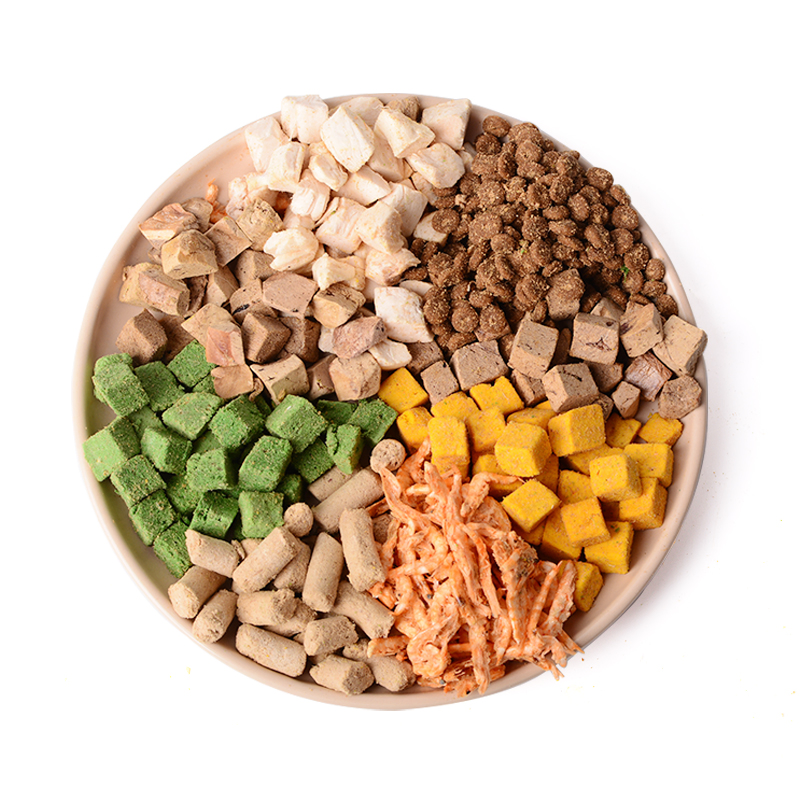 Wholesale Custom OEM Premium Quality Add Chicken Breast Chicken Liver Beef Liver Egg Yolk Freeze-Dried 2kg Dry Cat Food Pet Food