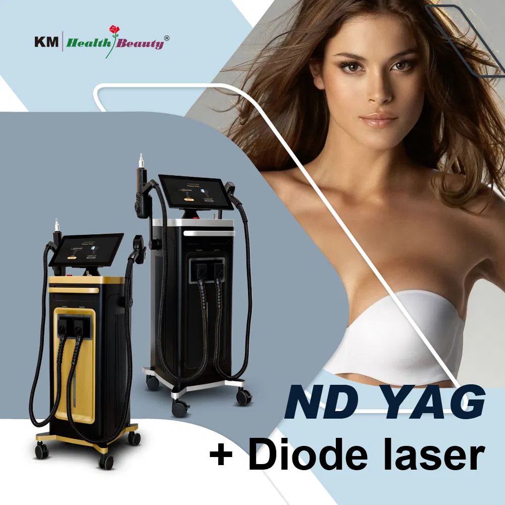 Pain-Free 4-in-1 Diode Titanium Laser Hair Removal Device Multiple Functional 1600W and 1000W Power Best Price