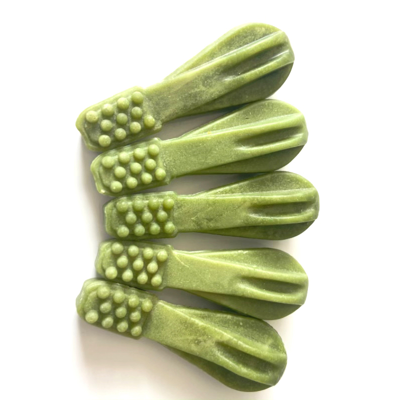 Toothbush Dental Care Dog Treats Mint Fresh Flavor Pet Food