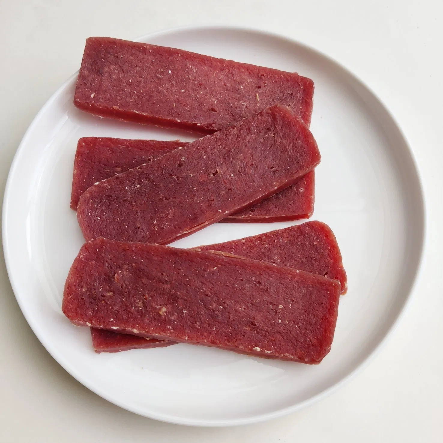 Tasty Dog Cat Pet Food Lamb Slices Snacks Rich Protein Dental Care