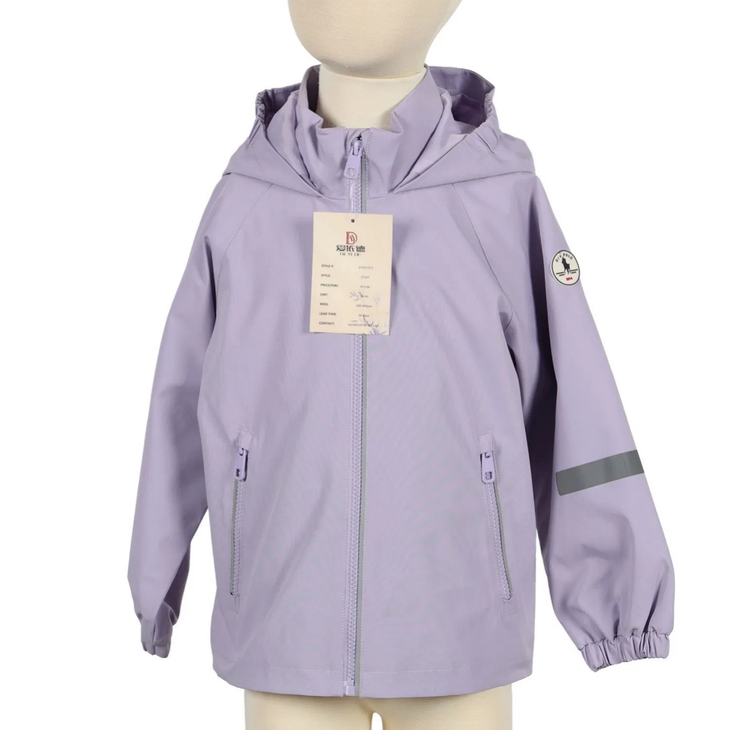 Windproof Wholesale Functional High-Performance Windbreaker Jacket with Hood for Hikers