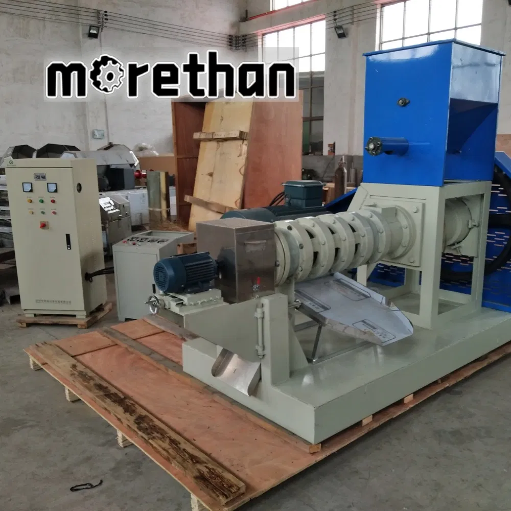 Dry Make Pellet Kibble Fish Feed Dog Food Floating Fish Feed Extruder Machine Pet Food Extruder Soybean Extruder Pet Food Machine