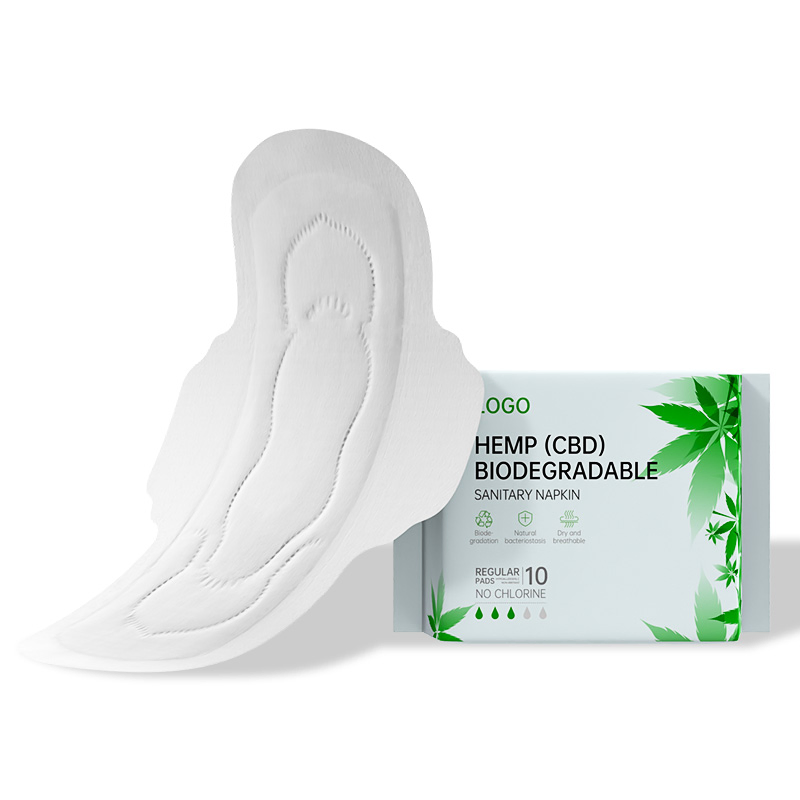 Free Sample Ultra Absorbent Pulp Core Eco Friendly Sanitary Napkin for Women Ladies Teens