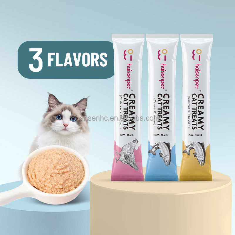 Best-Selling Large Wholesale Discounts Flavorful High Protein Fresh Meat Formula Wet Pet Cat Treats