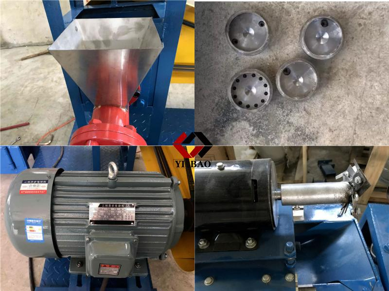 Pet Food/Floating Fish Feed Pellet Machine Cat Daily Meal Production Line Extruder