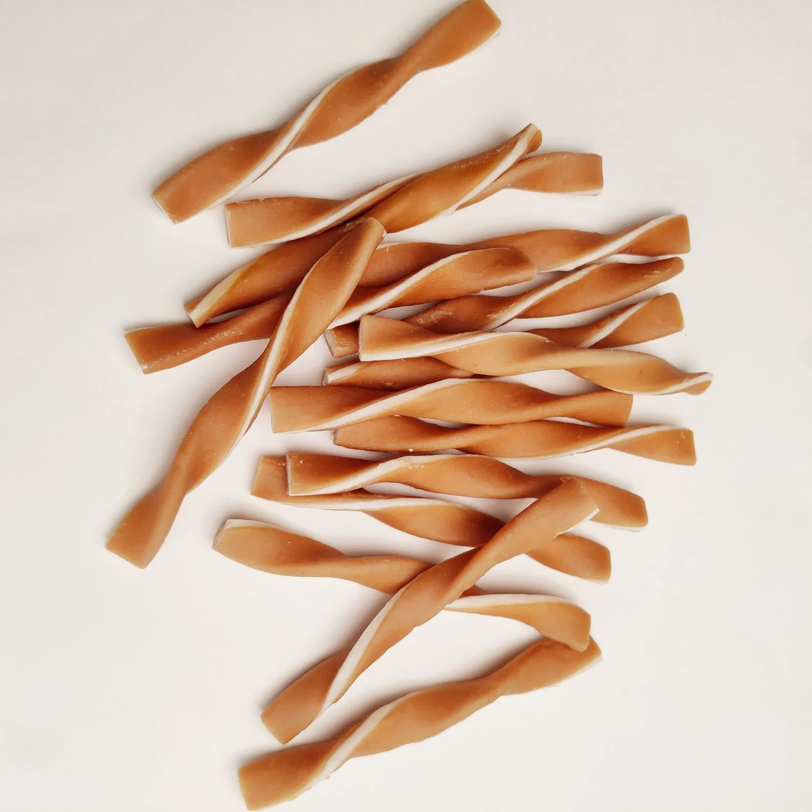Dental Care Chicken Rawhide Collagen Twists Pet Food Dog Cat Snacks Twist