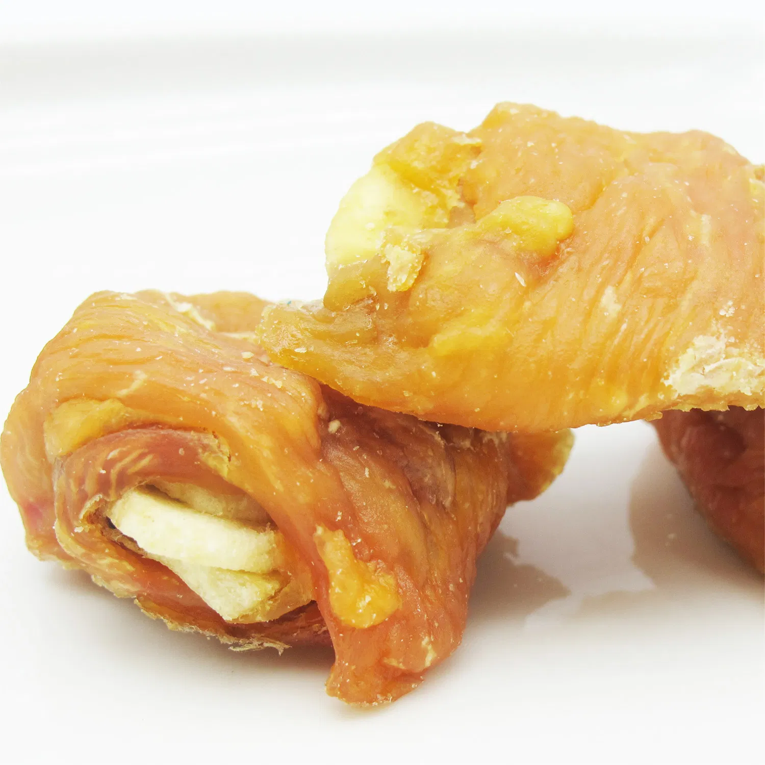 Fresh Fruit Organic Meat Decilious Healthy Dog Treat Dried Chicken Wrap Banana Cat Snack Pet Healthy Food