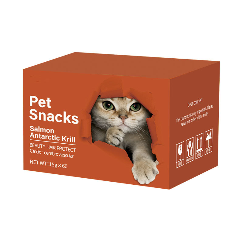 Cat and Dog Food OEM Cat Strip High Protein 15g