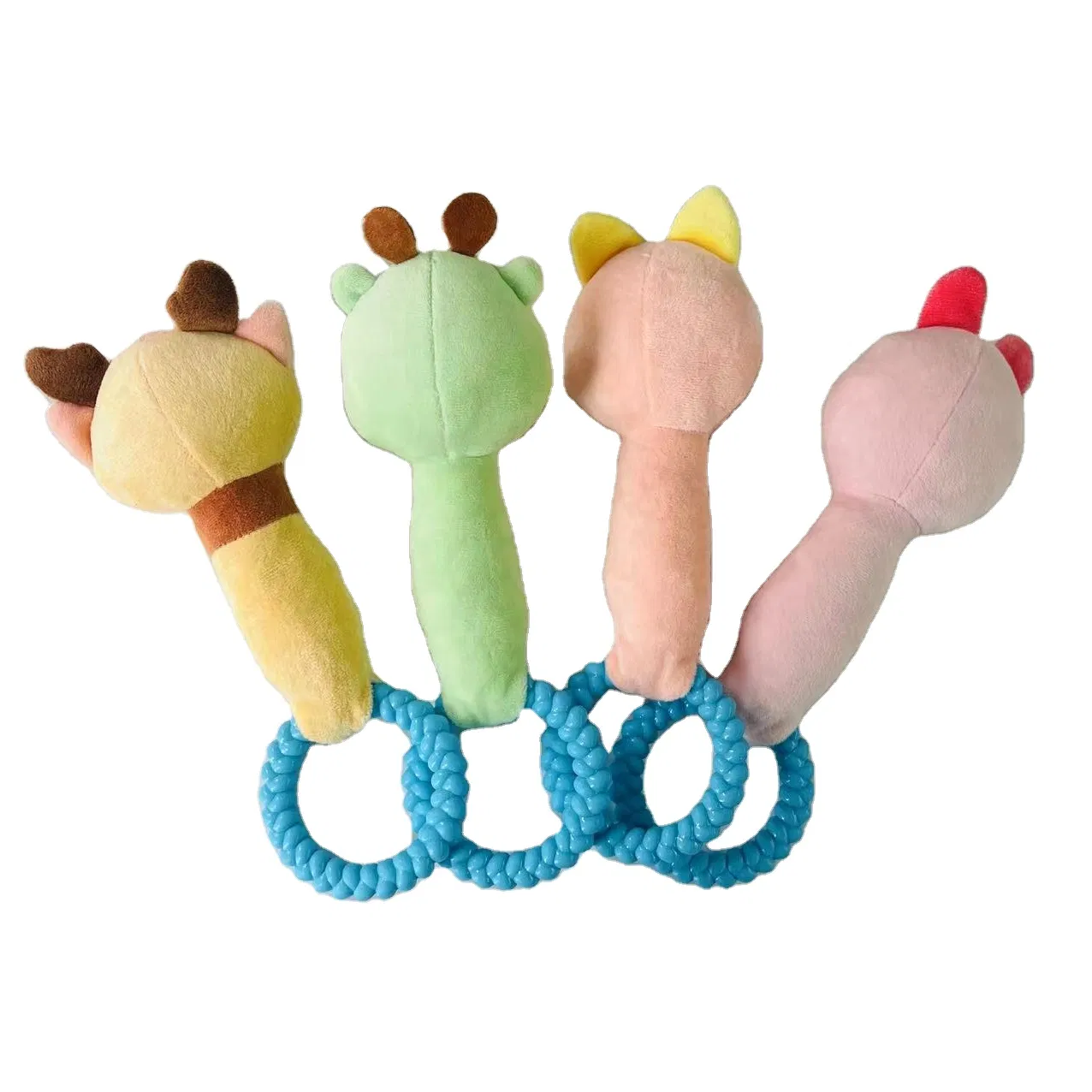 Factory Direct Supply Stuffed Animals Interactive Plush&amp; TPR Pet Chew Toys Dog Toys