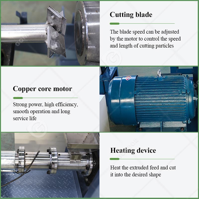 Small Chana Float Fish Pallet Cold Press Pellet Feed Manufacturing Pet Pelletizing Dry Kibble Dog Food Machine Price
