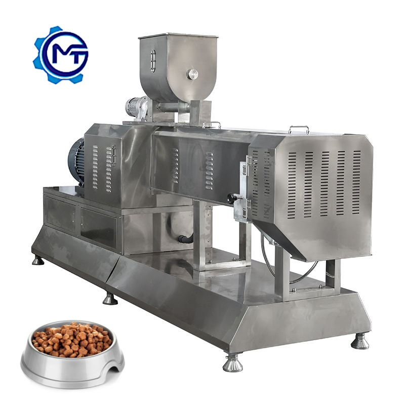 Automatic Dry Cat Dog Food Production Line Kibble Machine Extrusion Pet Food Processing Machine
