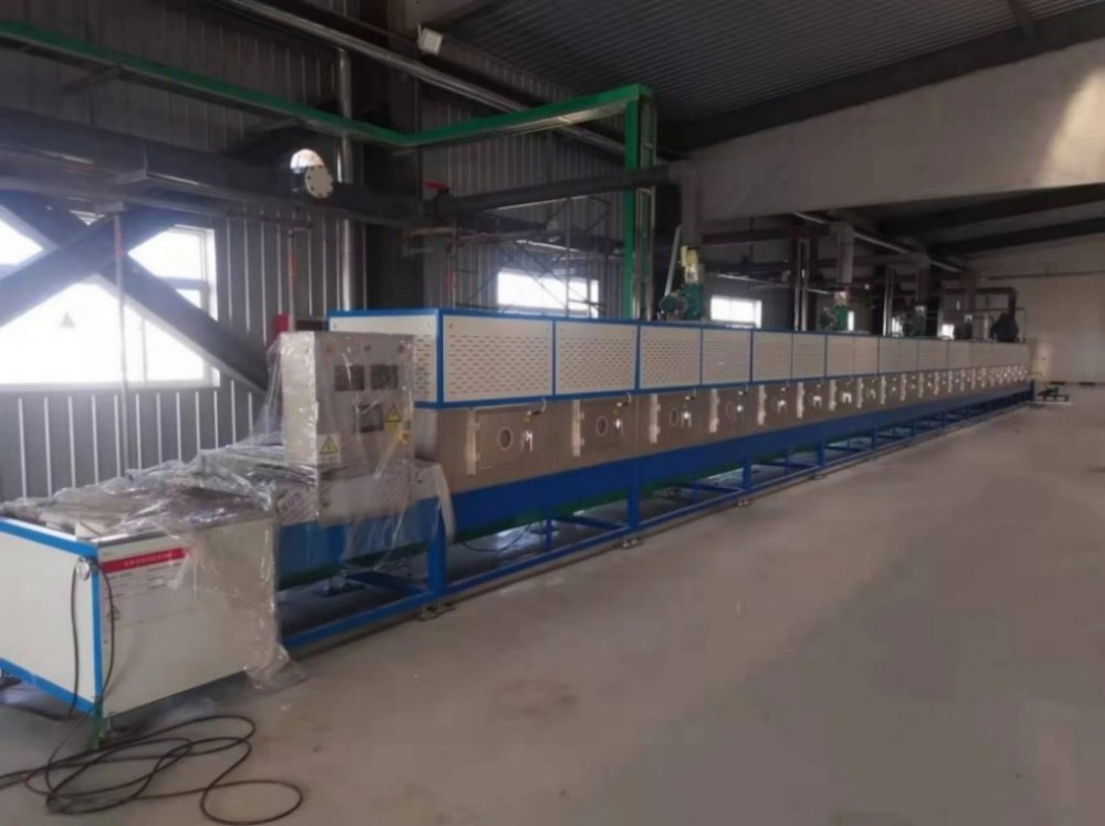 Pet Food Processing Machinery Microwave Drying Equipment Extuder Machine for Fish Meal