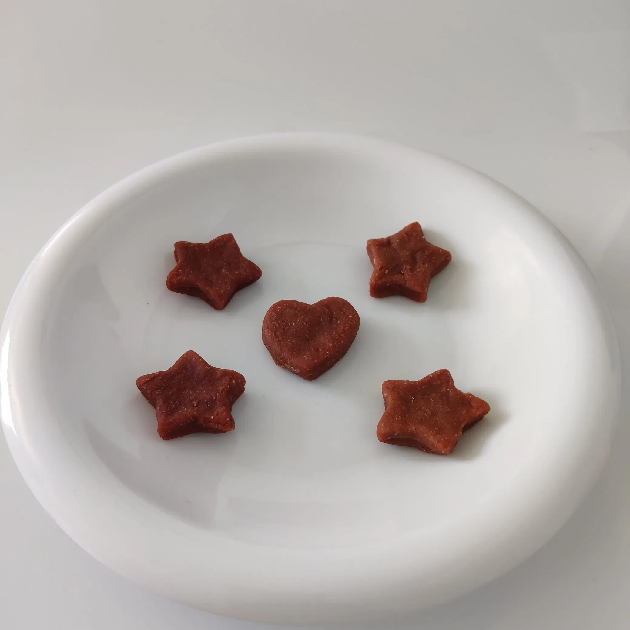 Chewy Duck Heart Jerky Snacks Dogs Cats Dental Care Wholesome Pet Food