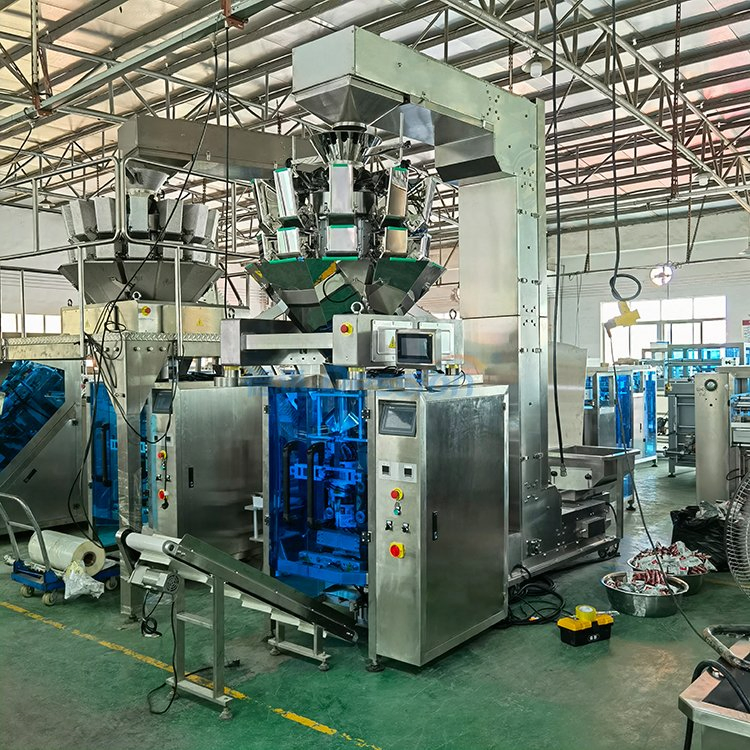 Automatic Pet Food Packing Machine – Multi-Function Dry Kibble/Treats/Granule Packaging for Dog/Cat/Fish Feed in Back Seal Bag