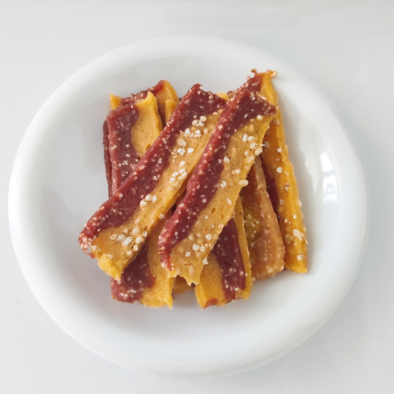 Organic Duck Wheat Oat Long Strips Pet Food Dog Cat Snacks Tasty