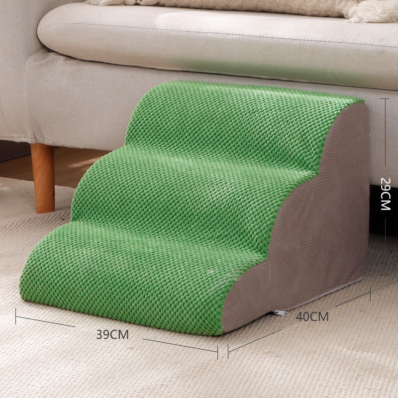 Pet Stairs for Medium-Sized Dogs Ramp with Anti-Slip Steps Pet Bed Sofa
