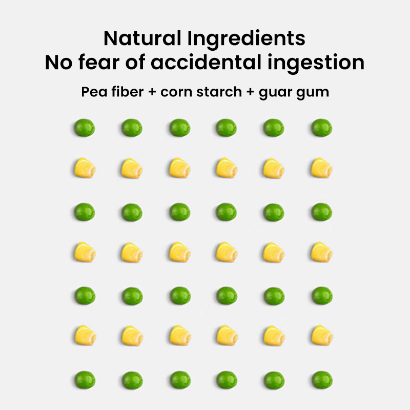 Advanced Clumping Technology Tofu Cat Litter with Instant Odor Lock Minimal Tracking and Water-Soluble Properties Cat Sand for Easy Cleaning and Disposal