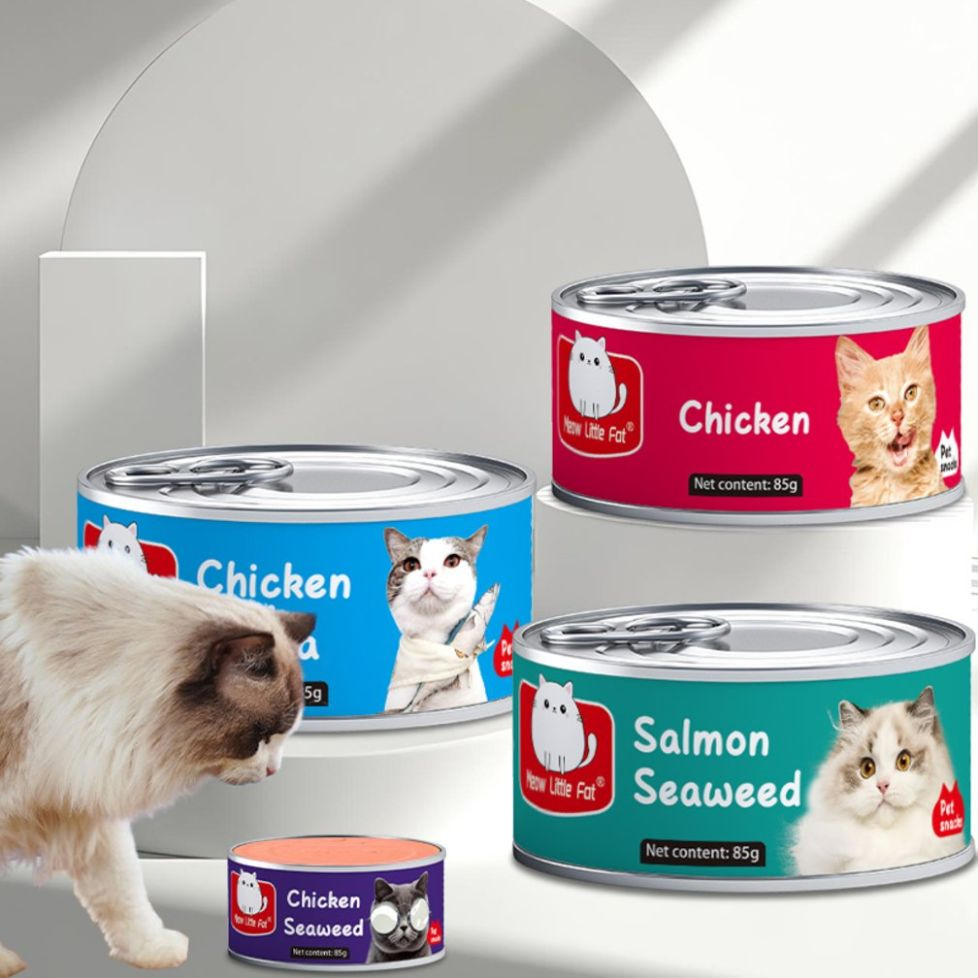 Healthy Chicken Seaweed Cat Wet Food Cat Canned Pet Food