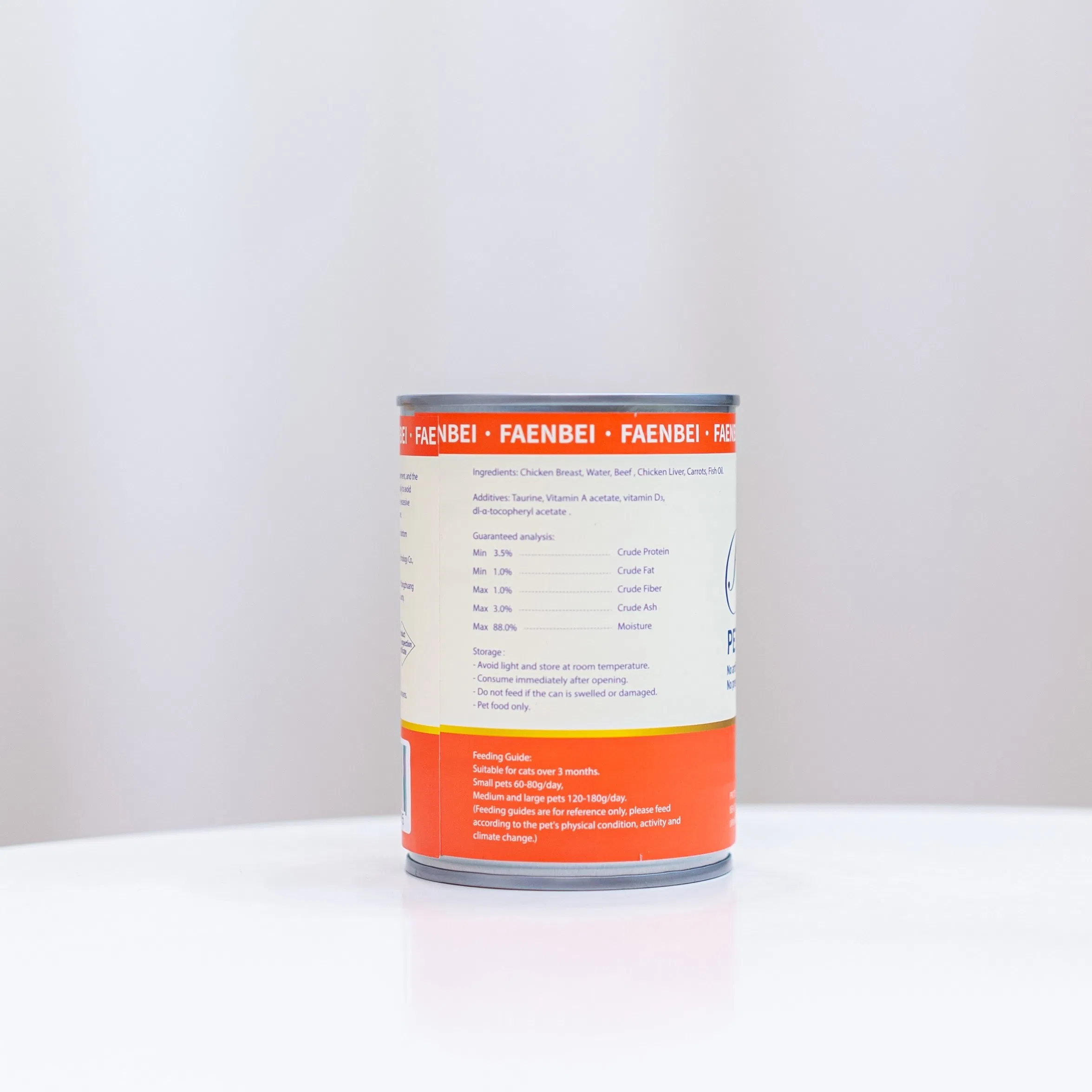 Pet Wet Food Center Professional Factory 375g Cat Canned Food Selling in Southeast Asia