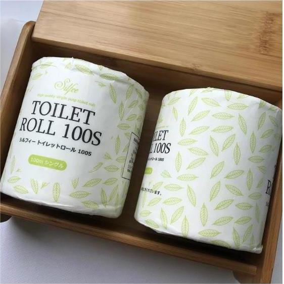OEM/ODM Factory Eco-Friendly Customizable 1ply/2ply/3ply/4ply White Strong and Absorbable Bamboo Toilet Tissue Paper for Bathroom/Hotel/Home