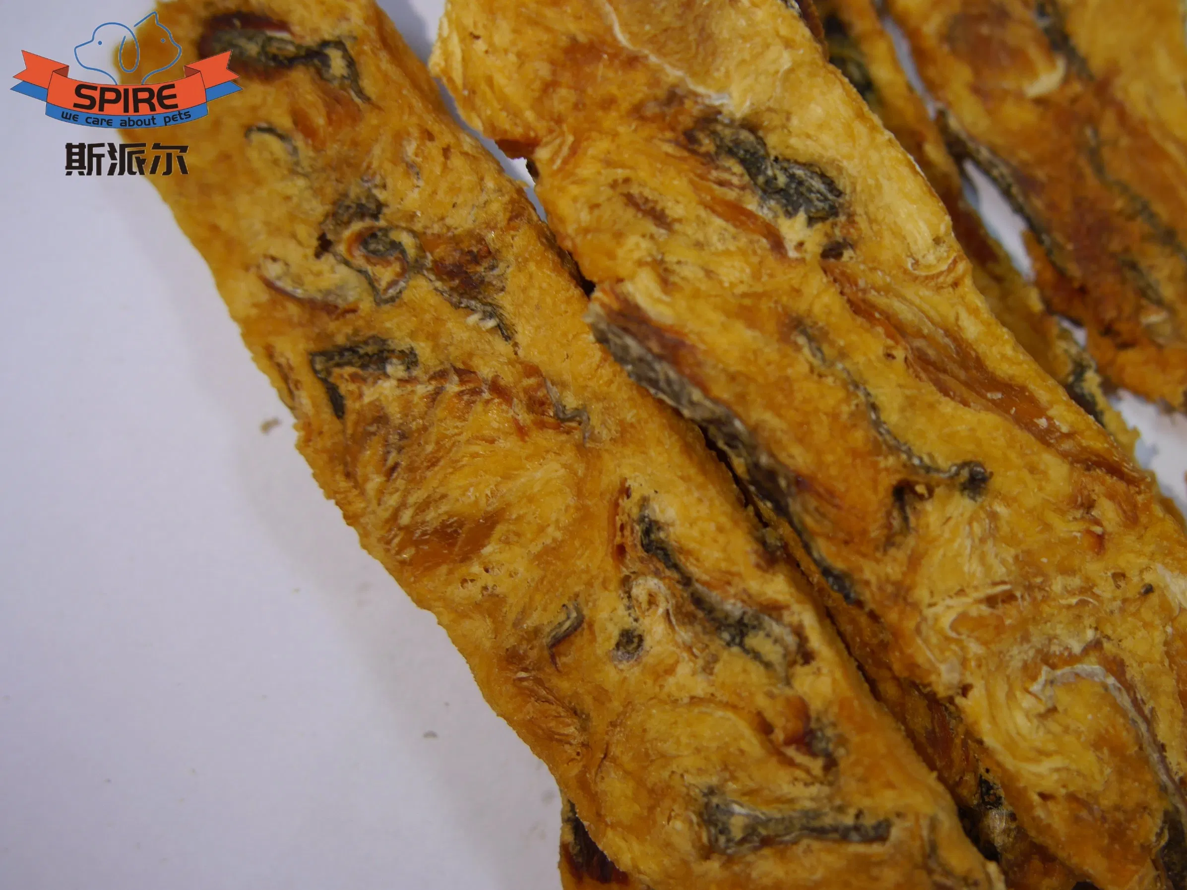 Low-Fat Air-Dried Cod Fish Slice Dry Dog Food for Weight Management Support