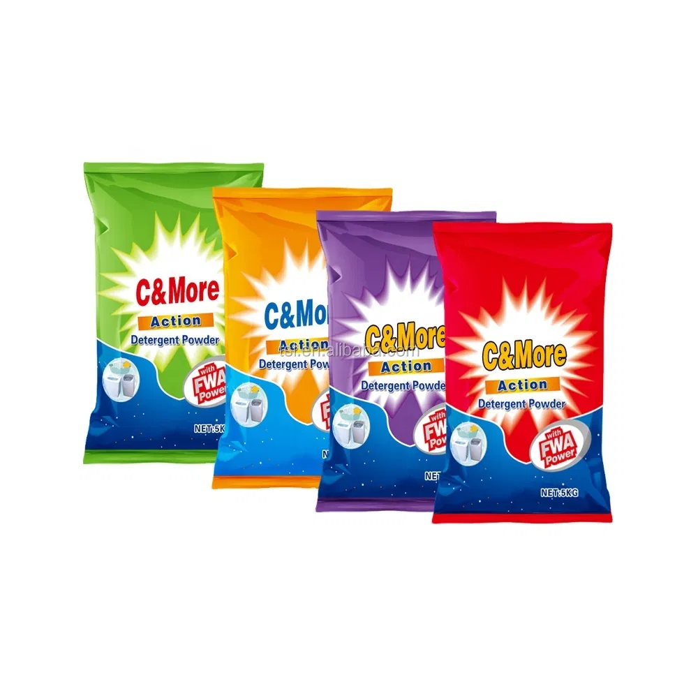 Powerful Functional Detergent Powder Small Sachet
