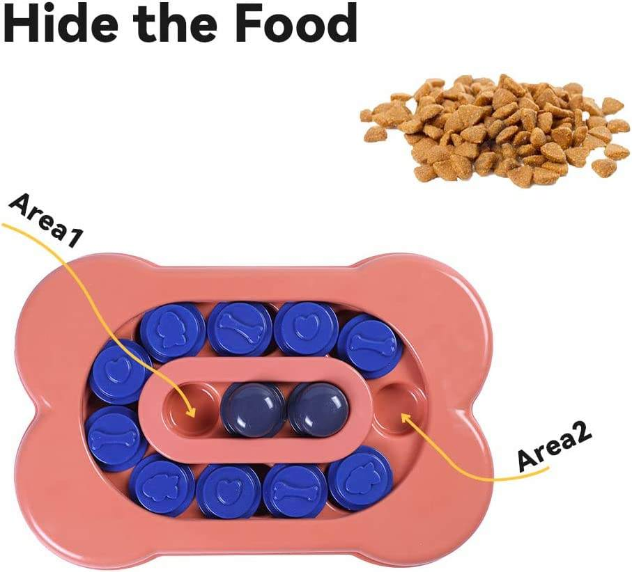 Interactive Pet Iq Dispenser Slow Feeding Toy for Engaging Dog Meals