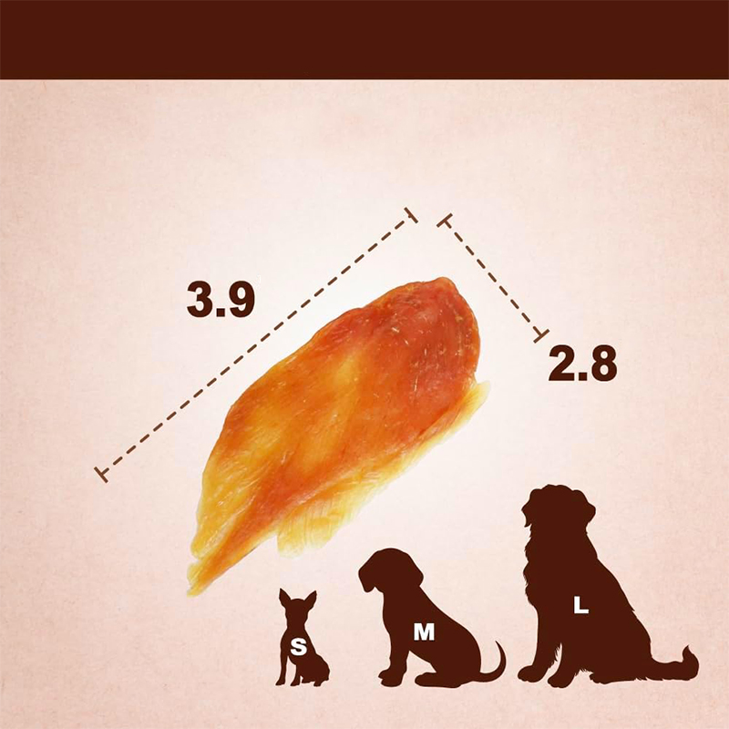 Manufacture OEM/ODM Turkey Jerky 4oz (113G) Dog Treats