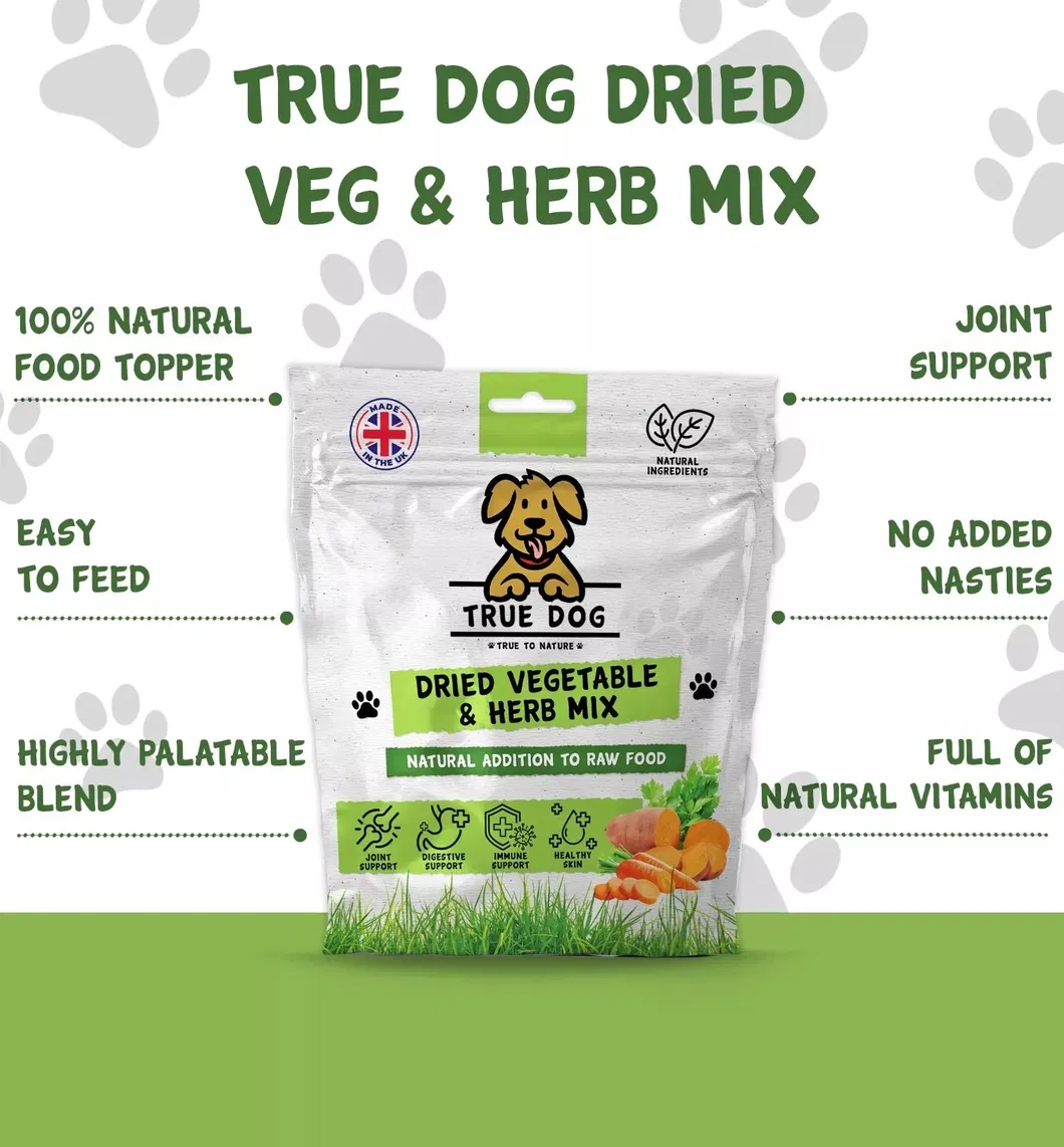 Dried Vegetable & Herb Mix for Dogs