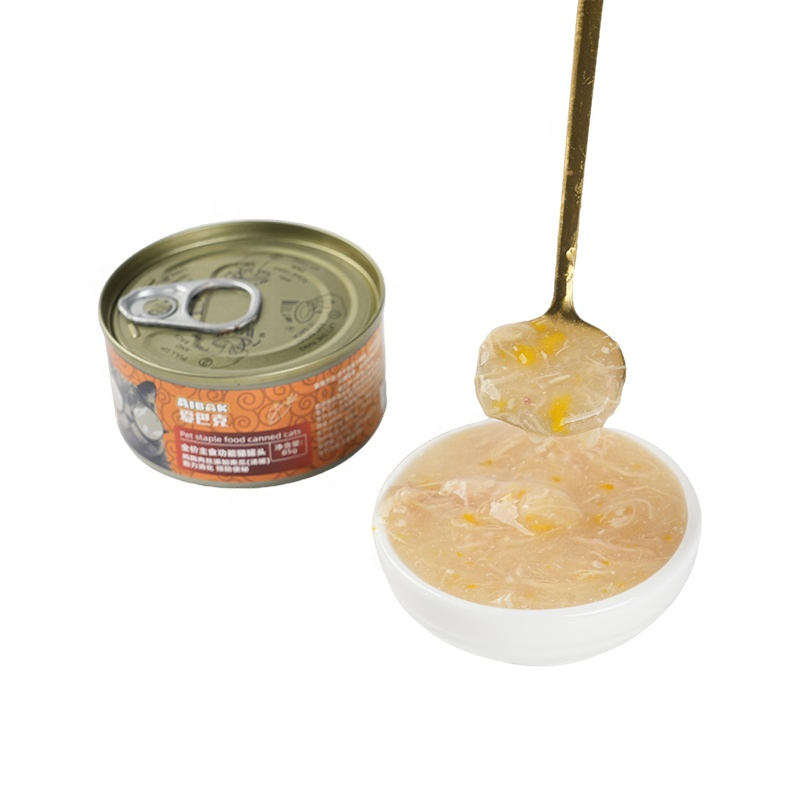 Flavorful Wet Canned Cat Food for High-Protein Pet Diets