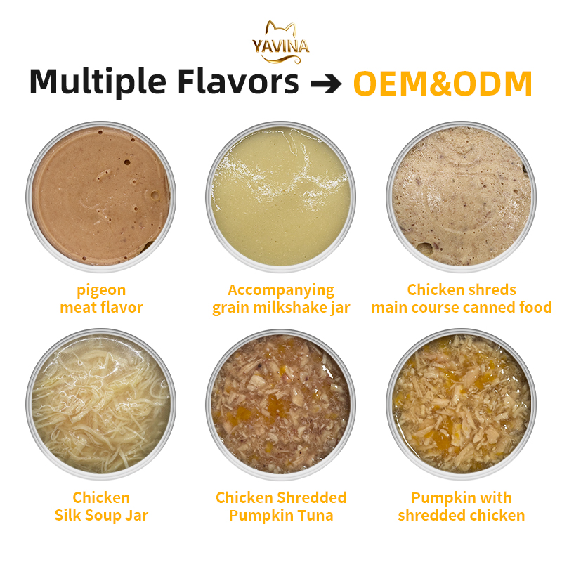 All Natural Grain Free Pet Food Treats Canned Cat Snack Dog Food